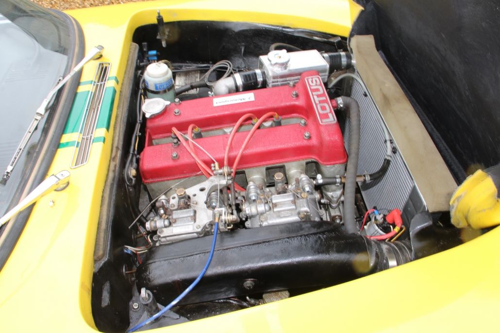 Lotus Elan S3 1966-67 plegable de mercado del Reino Unido Folleto de ventas cabeza fija Drophead 