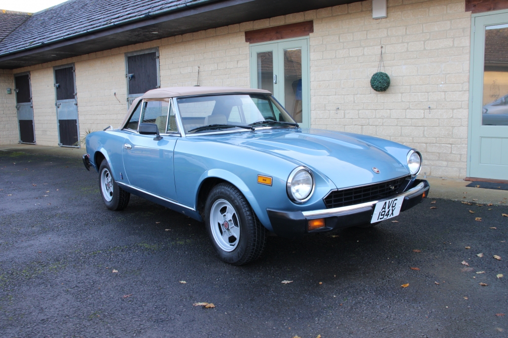 1980 FIAT 124 SPIDER 2.0 LITRE SOLD Bicester Sports & Classics